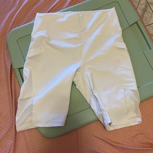 FABLETICS POWERHOLD HIGH WAISTED BIKER SHORTS $13